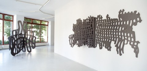 RE.FLECKS, exhibition view at magnus müller